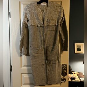 Rebecca King Gray Knit Cardigan